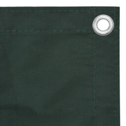 Berkfield Balcony Screen Dark Green 90X300 Cm Oxford Fabric - thumbnail 3