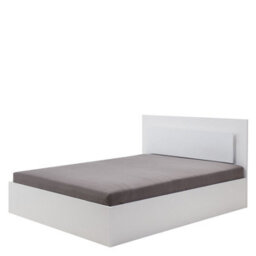 Arte Siena Eu King Bed Frame W168Cm X H101Cm X D205Cm - White Matt With Led Headboard - thumbnail 1