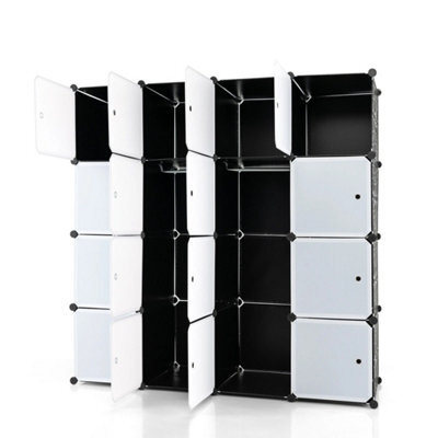16-Cube Wardrobe Closet Clothes Storage Organizer - image 1