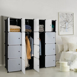 16-Cube Wardrobe Closet Clothes Storage Organizer - thumbnail 3