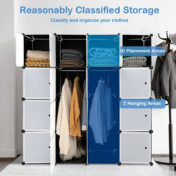 16-Cube Wardrobe Closet Clothes Storage Organizer - thumbnail 5