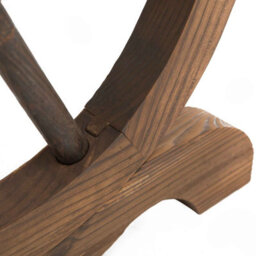 Outsunny Outsuny Outdoor Coffee Table Dining Table Patio Display Desk Natural Fir Wood - thumbnail 7