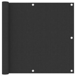 Berkfield Balcony Screen Anthracite 90X500 Cm Oxford Fabric - thumbnail 1