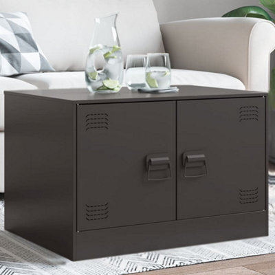 Walplus Coffee Table Black 67X50X44 Cm Steel - image 1
