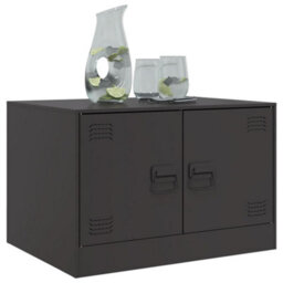 Walplus Coffee Table Black 67X50X44 Cm Steel - thumbnail 4