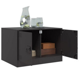 Walplus Coffee Table Black 67X50X44 Cm Steel - thumbnail 5