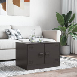 Walplus Coffee Table Black 67X50X44 Cm Steel - thumbnail 3