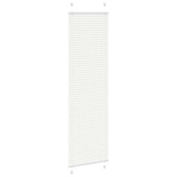Berkfield Pleated Blind White 60X200 Cm Fabric Width 59.4 Cm Polyester - thumbnail 3