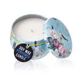 Art Tin Candle Assorted Design Parisian Weekend Peonies - thumbnail 9