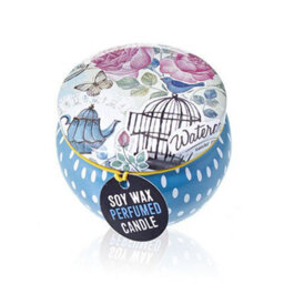 Art Tin Candle Assorted Design Parisian Weekend Peonies - thumbnail 4