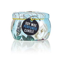 Art Tin Candle Assorted Design Parisian Weekend Peonies - thumbnail 6