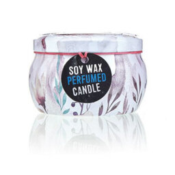 Art Tin Candle Assorted Design Parisian Weekend Peonies - thumbnail 2