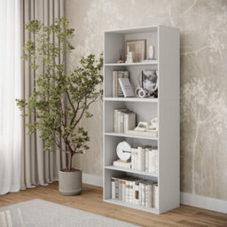 Urbn-Living Urbnliving - Wide 5-Tier Bookcase - thumbnail 3