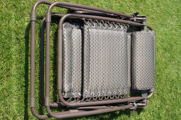 Garden Market Place Set Of 2 Padded Garden Sun Lounger Relaxer Recliner Chairs In Brown Tweed Weatherproof Textoline - thumbnail 4