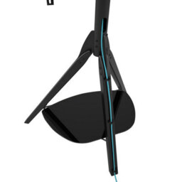 "Avf Hoxton Freestanding Tripod Tv Stand For 32-70"" Tvs, Black" - thumbnail 7