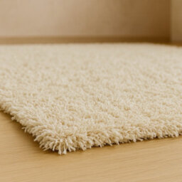 Uetian Luxury Cream Plush Area Rug 160X230 Soft Thick Living Room Carpet - thumbnail 4