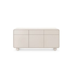 Arte Albion Sideboard Cabinet 160Cm - Cashmere Finish, Push-To-Open Doors & Drawers With Shelves - thumbnail 2