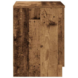 Berkfield Durable Bedside Cabinets 2 Pcs With 2 Drawers Old Wood 40X36X50 Cm - thumbnail 7