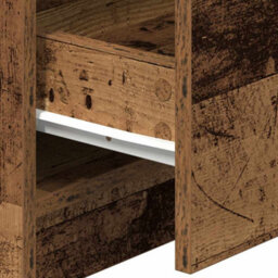 Berkfield Durable Bedside Cabinets 2 Pcs With 2 Drawers Old Wood 40X36X50 Cm - thumbnail 9