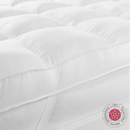 Lancashire Textiles Extra Thick 4 Inch Sleep On A Cloud 100% Cotton 230 Thread Count Casing - Super King - thumbnail 3