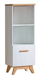 Arte Sven Sv7 Highboard Cabinet - Elegant Storage Solution In Anderson Pine, H1273mm W450mm D400mm - thumbnail 1