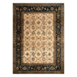 RugsX Wool Carpet Omega Avila Ornament Frame Cognac Brown 200X300 Cm - thumbnail 2