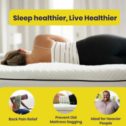Brightr Sleep Brightr  Titan 2 In 1 Mattress Topper  - Firm/extra Firm- King Size - thumbnail 6