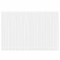 Berkfield Modern Curtains With Curtains Floral White Polyester