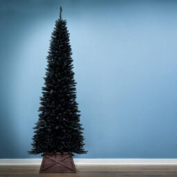 Christmas Tree World The 5Ft/150Cm Black Italian Pencilimo Christmas Tree - thumbnail 2