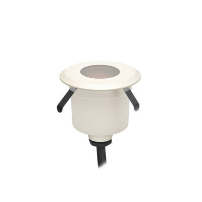 Luminosa Lighting Luminosa Senya Outdoor Recessed Ground Light 4Cm White Led 1.2W 3000K Ip65 On-Off - image 1