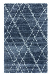 Alto Al01 Blue & Cream Rug By Asiatic-80Cm X 240Cm - thumbnail 5