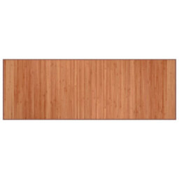 Berkfield Rug Rectangular Brown70X200 Cm Bamboo - thumbnail 2