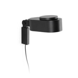 Luminosa Lighting Luminosa Inviting Led Adjustable Wall Lamp Black Dimmable 6W 2700K-4800K - thumbnail 1