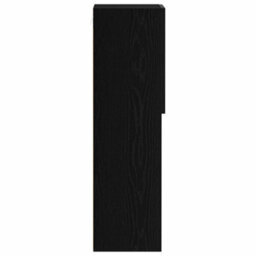 Berkfield Modern Led Tv Cabinet 2 Pcs Black Oak 30,5X30X102 Cm Engineered Wood - thumbnail 9
