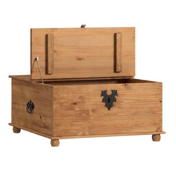 Mercers Furniture Corona 5 Drawer Storage Chest Blanket Box Coffee Table Antique Wax Solid Wood Mexican Pine Wooden - thumbnail 5