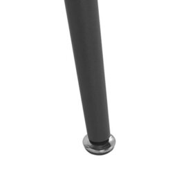 Beliani Dining Table Midland Black 140 Cm 80 Cm Tempered Glass - thumbnail 6
