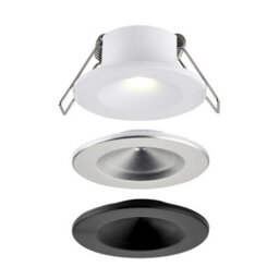 Luminosa Lighting Luminosa Sight Recessed Downlight Enm 2W Matt White Textured - thumbnail 4