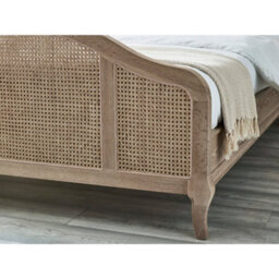 Oakham Mulberry Rattan Bed - Light Oak -  King (150Cm) - thumbnail 5