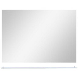 Berkfield Wall Mirror With Shelf 80X60 Cm Tempered Glass - thumbnail 3