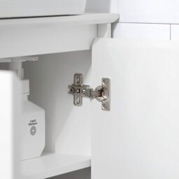 Sobuy Bzr108-W, Under Sink Cabinet Bathroom Vanity Unit Storage Cabinet,white,w60Xd30Xh60 - thumbnail 8