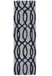 Blue Wool Handmade Luxurious Modern Easy To Clean Abstract Dining Room Bedroom And Living Room-160Cm X 230Cm - thumbnail 7