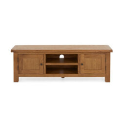 Zelah Oak Extra Large 150Cm Tv Unit - Fully Assembled By Roseland Furniture - thumbnail 5