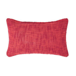 Homescapes Nirvana Cotton Orange Rectangular Cushion Cover, 30 X 50 Cm