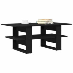 Berkfield Coffee Table Black Oak 102X55X42 Cm Engineered Wood - thumbnail 3