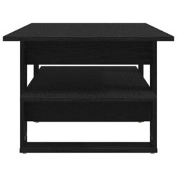 Berkfield Coffee Table Black Oak 102X55X42 Cm Engineered Wood - thumbnail 7