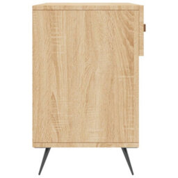 Berkfield Shoe Bench Sonoma Oak 102X35X55 Cm Engineered Wood - thumbnail 7