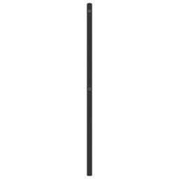 Berkfield Metal Headboard Black 180 Cm - thumbnail 4