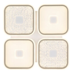 Luminosa Lighting Luminosa Mosaiko 4 Square Semi Flush Ceiling Light Matt White Led 2700/6000K - thumbnail 5