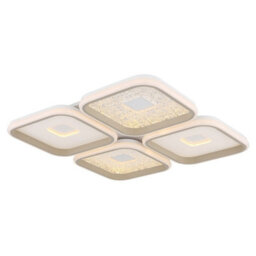 Luminosa Lighting Luminosa Mosaiko 4 Square Semi Flush Ceiling Light Matt White Led 2700/6000K - thumbnail 8