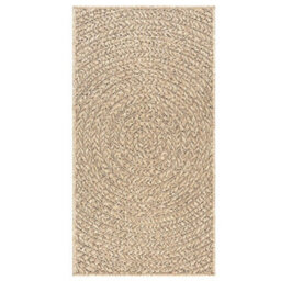 Berkfield Rug Zizur 60X110 Cm Jute Look Indoor And Outdoor - thumbnail 4